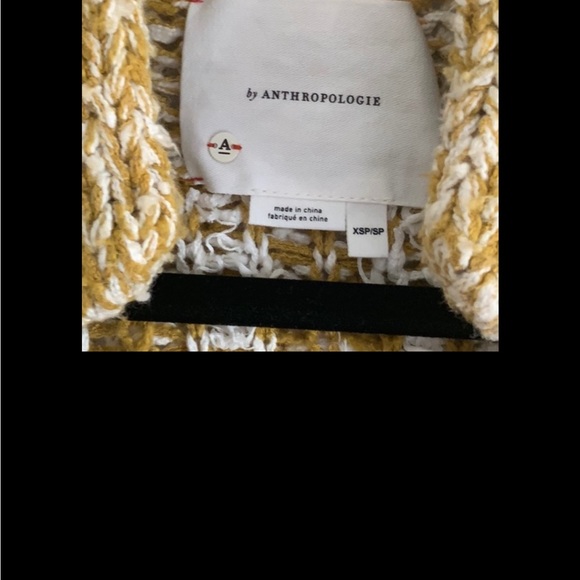 Anthropologie Shaina Knit Sweater Coat XS/S - Picture 5 of 5